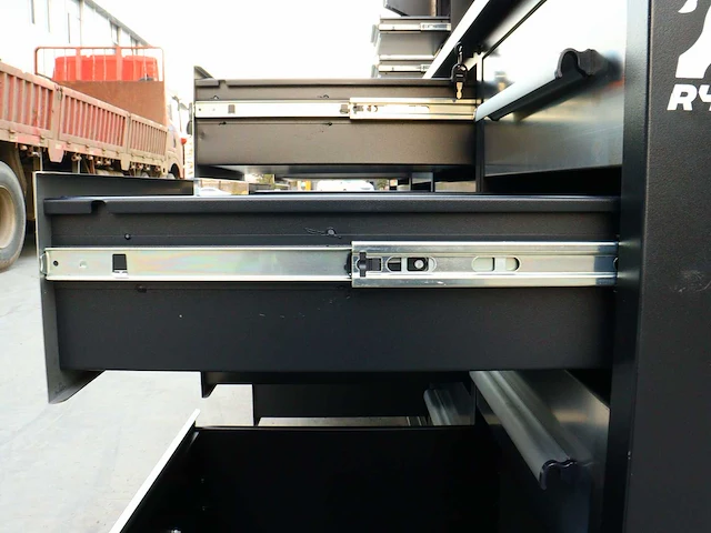 Rhino-cross-workbench h10ft-30d-01c rvs werkbank 30 lades 2 deuren - afbeelding 10 van  19