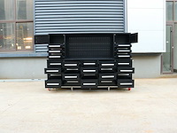 Rhino-cross-workbench h10ft-30d-01c zwart werkbank 30 lades 2 deuren - afbeelding 10 van  21