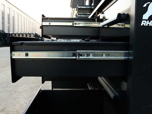 Rhino-cross-workbench h10ft-30d-01c zwart werkbank 30 lades 2 deuren - afbeelding 10 van  16