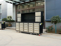 Rhino-cross-workbench h10ft-35d-01c rvs werkbank 35 lades 2 deuren - afbeelding 5 van  12