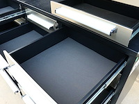 Rhino-cross-workbench h10ft-35d-01c rvs werkbank 35 lades 2 deuren - afbeelding 8 van  13