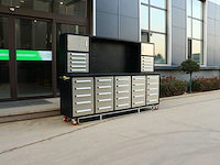 Rhino-cross-workbench h10ft-35d-01c rvs werkbank 35 lades 2 deuren - afbeelding 2 van  13