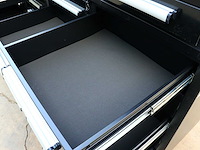 Rhino-cross-workbench h10ft-35d-01c zwart werkbank 35 lades 2 deuren - afbeelding 6 van  15