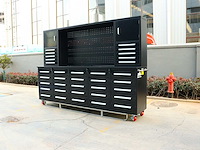 Rhino-cross-workbench h10ft-35d-01c zwart werkbank 35 lades 2 deuren - afbeelding 8 van  14