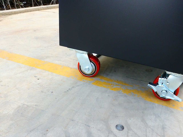 Rhino-cross-workbench h10ft-35d-01c zwart werkbank 35 lades 2 deuren - afbeelding 14 van  14