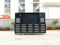 Rhino-cross-workbench h10ft-35d-01c zwart werkbank 35 lades 2 deuren - afbeelding 1 van  15