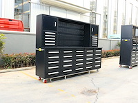 Rhino-cross-workbench h10ft-35d-01c zwart werkbank 35 lades 2 deuren - afbeelding 9 van  15