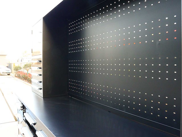 Rhino-cross-workbench h10ft-35d-01c zwart werkbank 35 lades 2 deuren - afbeelding 7 van  7