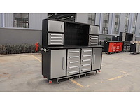 Rhino-cross-workbench h7ft-18d-01c rvs gereedschapskast - afbeelding 1 van  1