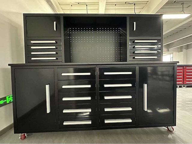 Rhino-cross-workbench h7ft-18d-1c zwart - werkbank - afbeelding 1 van  4