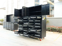 Rhino-cross-workbench h7ft-28d-4-01c zwart werkbank 28 lades 4 deuren - afbeelding 4 van  4