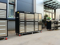 Rhino-cross-workbench h7ft-35d-1-l-01c rvs werkbank 35 lades 1 deur - afbeelding 7 van  11