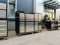 Rhino-cross-workbench h7ft-35d-1-l-01c rvs werkbank 35 lades 1 deur - afbeelding 2 van  11
