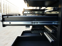 Rhino-cross-workbench h7ft-35d-1-l-01c zwart werkbank 35 lades 1 deur - afbeelding 2 van  8