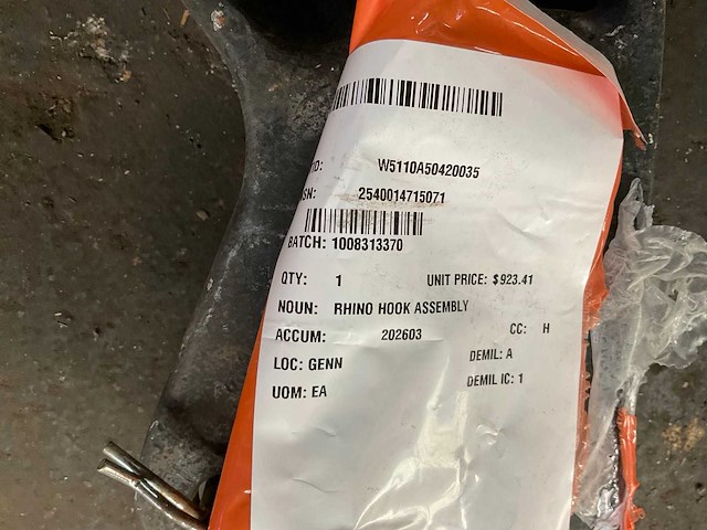 Rhino hook assembly - afbeelding 3 van  3