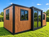 Rhino houses 10ft hout tiny house - afbeelding 2 van  7