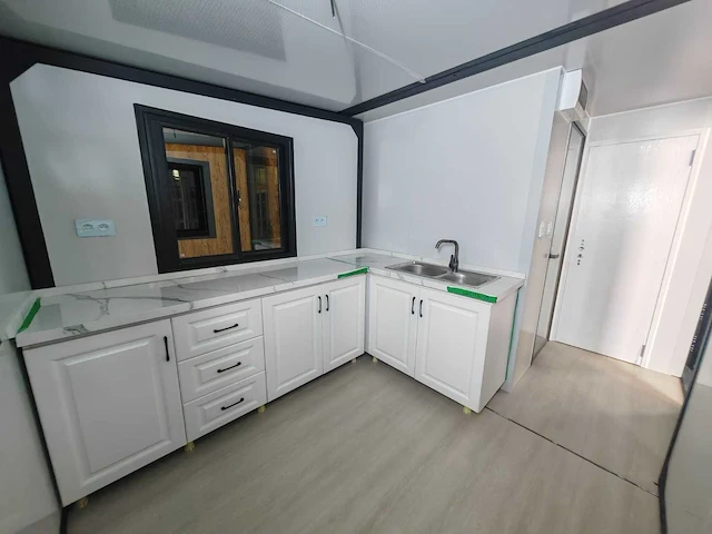 Rhino houses 10ft zwart tiny house - afbeelding 6 van  22