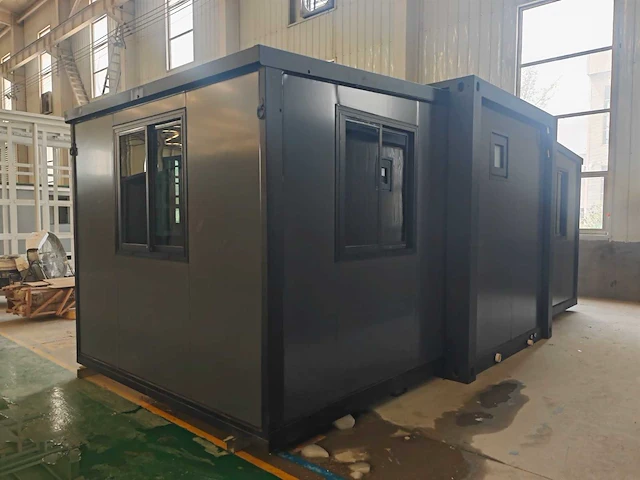 Rhino houses 10ft zwart tiny house - afbeelding 18 van  22