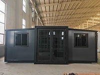 Rhino houses 10ft zwart tiny house - afbeelding 20 van  22