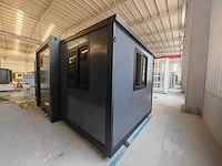 Rhino houses 10ft zwart tiny house - afbeelding 22 van  22