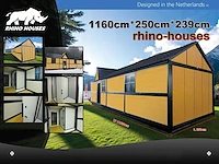 Rhino-houses 1160x250x239 cm 29 m2 mobiele woonunit / tiny house - afbeelding 23 van  42