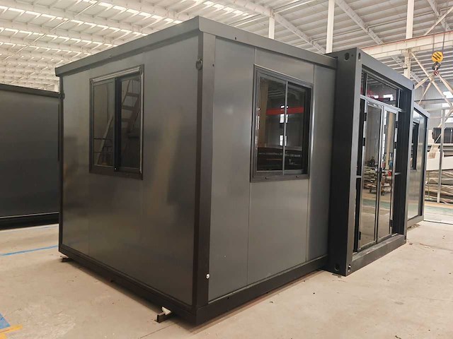 Rhino houses 18 m2 slaapkamer, badkamer en keuken tiny house - afbeelding 3 van  12