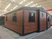 Rhino houses 20ft balcony donker houttiny house - afbeelding 20 van  22