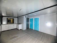 Rhino houses 20ft balcony licht hout tiny house - afbeelding 5 van  5