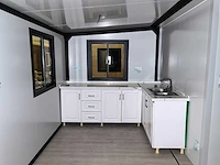 Rhino houses 20ft balcony licht hout tiny house - afbeelding 6 van  11