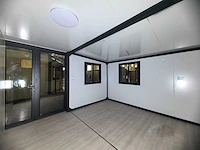Rhino houses 20ft balcony licht hout tiny house - afbeelding 10 van  11