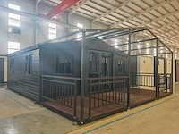 Rhino houses 20ft balcony zwart tiny house - afbeelding 4 van  22