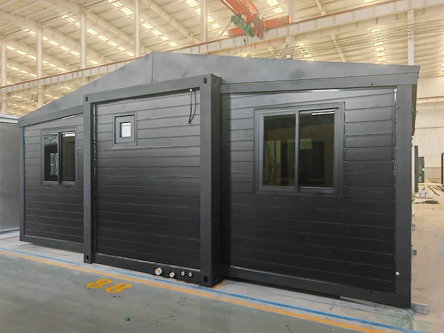 Rhino houses 20ft balcony zwart tiny house - afbeelding 7 van  22