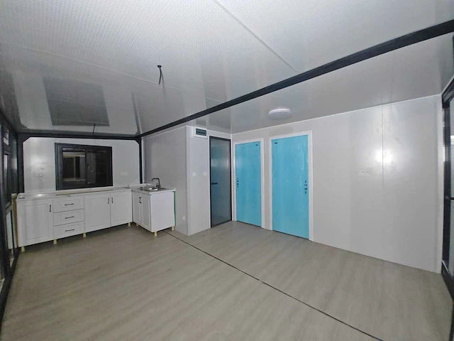 Rhino houses 20ft hout glazen wand tiny house - afbeelding 10 van  24