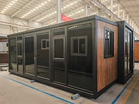 Rhino houses 20ft hout glazen wand tiny house - afbeelding 20 van  24