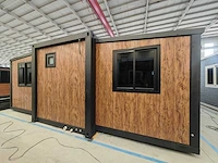 Rhino houses 20ft hout glazen wand tiny house - afbeelding 23 van  24