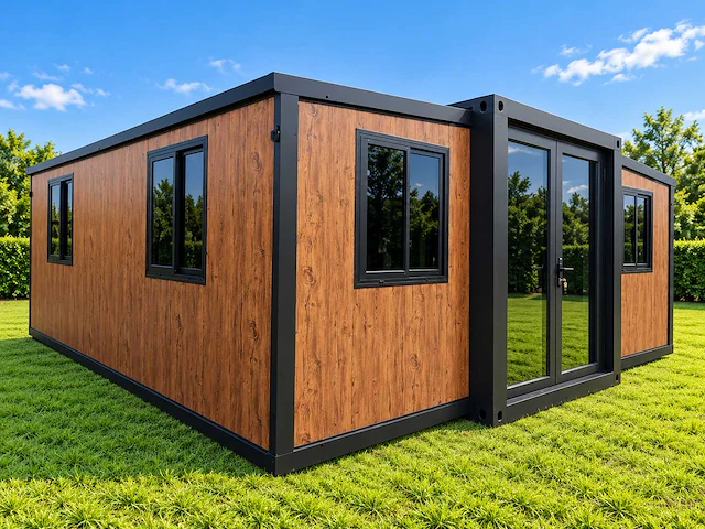 Rhino houses 20ft hout tiny house - afbeelding 12 van  21