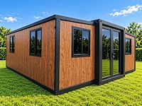 Rhino houses 20ft hout tiny house - afbeelding 12 van  21
