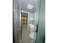 Rhino houses 20ft metal caved wall panel , full welding roof hout tiny house - afbeelding 5 van  22
