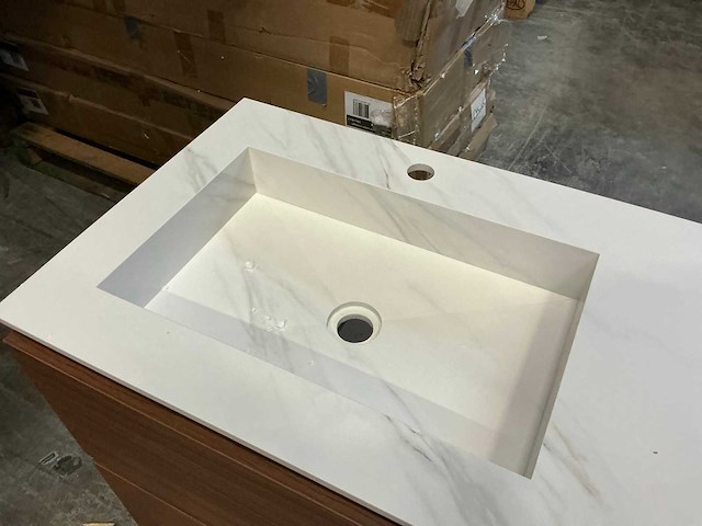 Rhino lavabo badmeubel (120x45x57 cm) - afbeelding 3 van  6