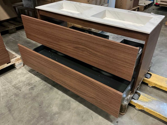 Rhino lavabo badmeubel (120x45x57 cm) - afbeelding 6 van  6