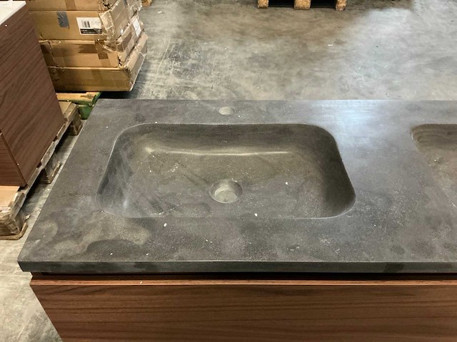 Rhino lavabo badmeubel (120x46x60 cm) - afbeelding 4 van  6
