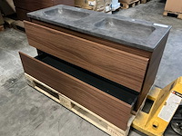 Rhino lavabo badmeubel (120x46x60 cm) - afbeelding 6 van  6