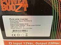 Rhino power boozt pb-2500-12 omvormer - afbeelding 2 van  2