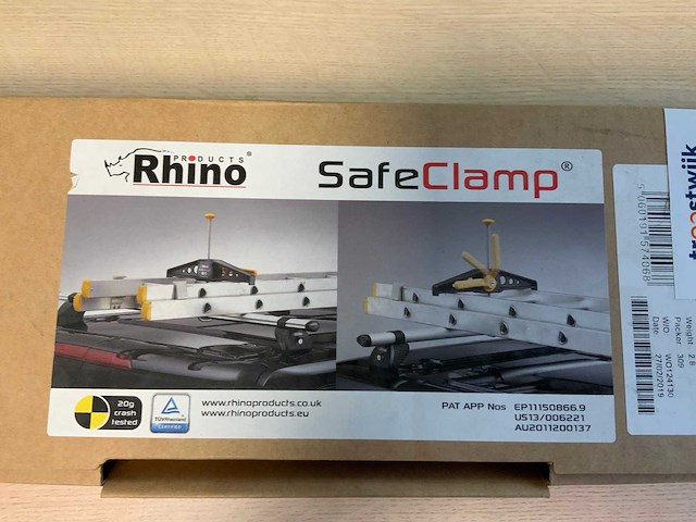 Rhino safeclamp ladderklem - afbeelding 2 van  6