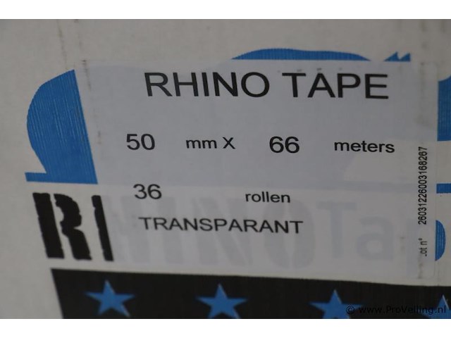 Rhino tape verpakkingstape - afbeelding 3 van  3