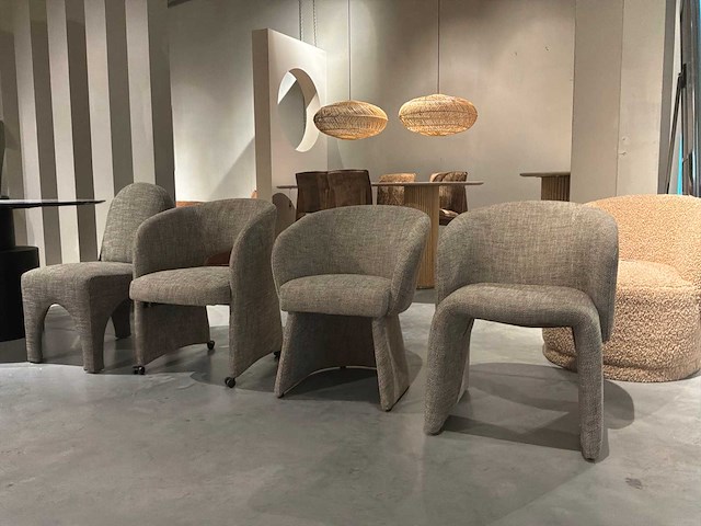 Rho eetkamerstoelen (4x) - afbeelding 3 van  9