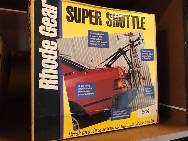 Rhodegear supershuttle10 fietsendrager - afbeelding 1 van  1