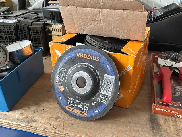 Rhodius 150x4,0 proline slijpschijf (25x) - afbeelding 1 van  3