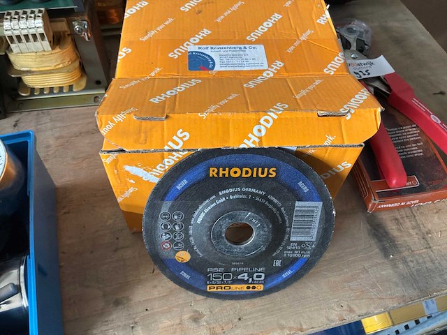 Rhodius 150x4,0 proline slijpschijf (25x) - afbeelding 2 van  3