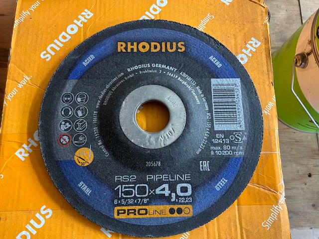 Rhodius rs2 slijpschijf (100x) - afbeelding 2 van  4